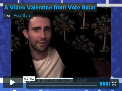 Vote Solar Video Valentine